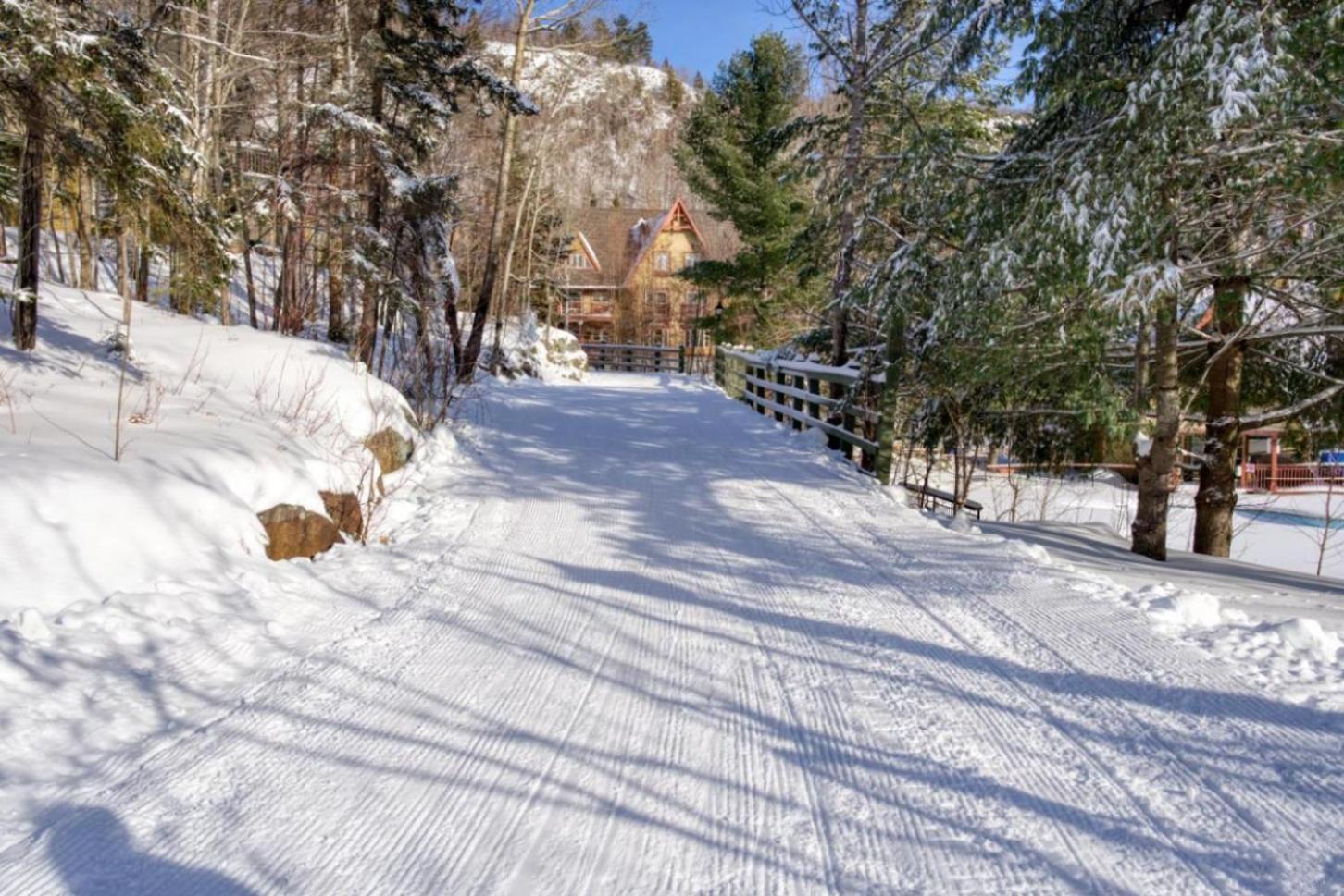 モントランブランLe Plateau By Tremblant Vacationsアパートメント エクステリア 写真